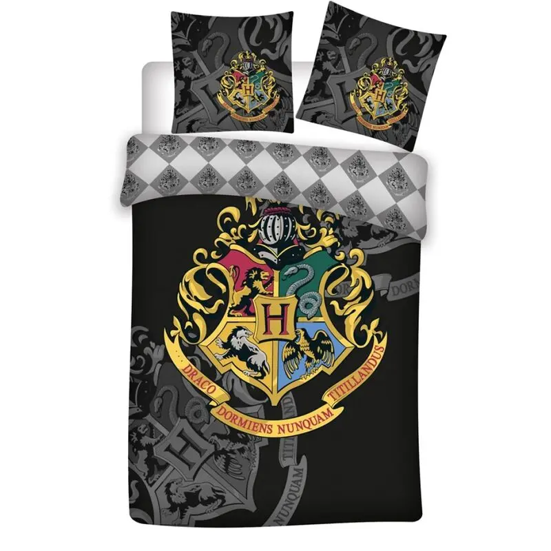 Harry Potter Hogwarts Mikrofaser Bettbezug Bett 90cm Produktfoto