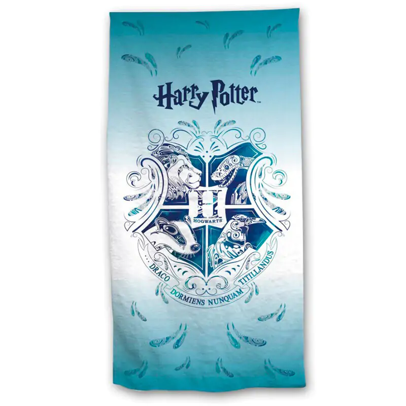 Harry Potter Hogwarts Microfaser Strandtuch Produktfoto
