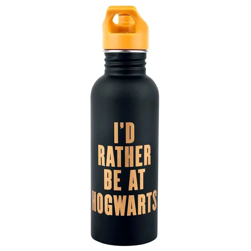 Harry Potter Trinkflasche I'd Rather Be At Hogwarts Produktfoto