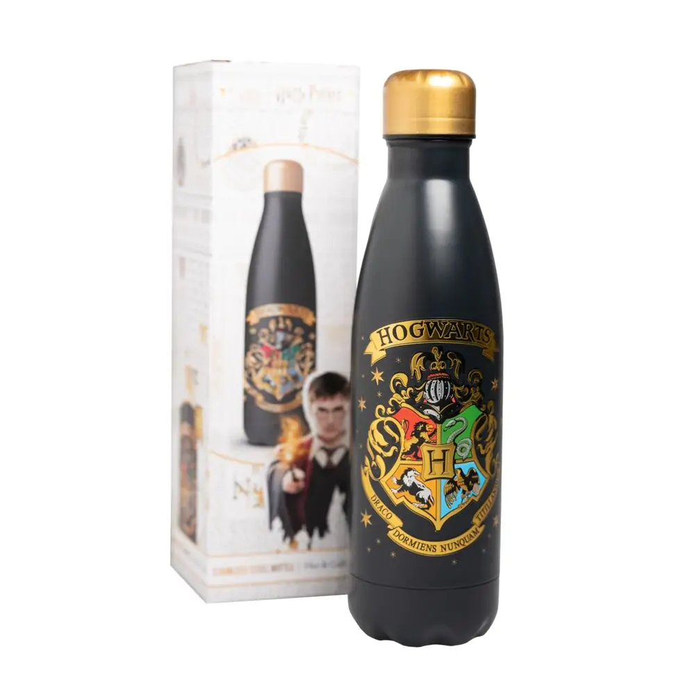 Harry Potter Hogwarts Edelstahl Flasche 500ml Produktfoto