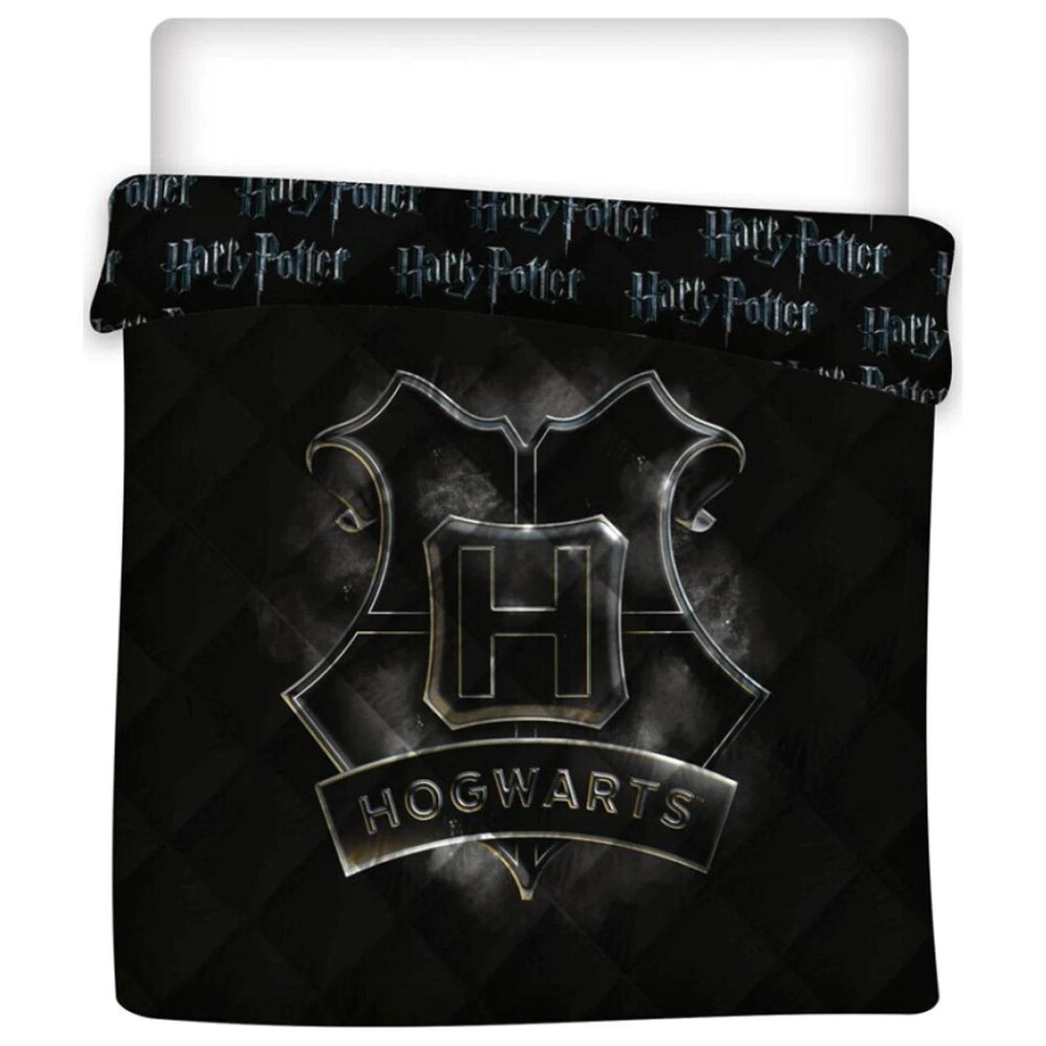 Harry Potter Hogwarts Gesteppte Tagesdecke, Bettbezug Produktfoto