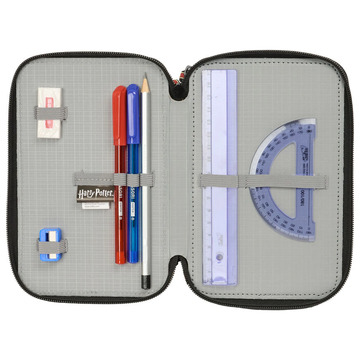 Harry Potter Hogwarts Dreifach-Mäppchen 37-teilig Produktfoto