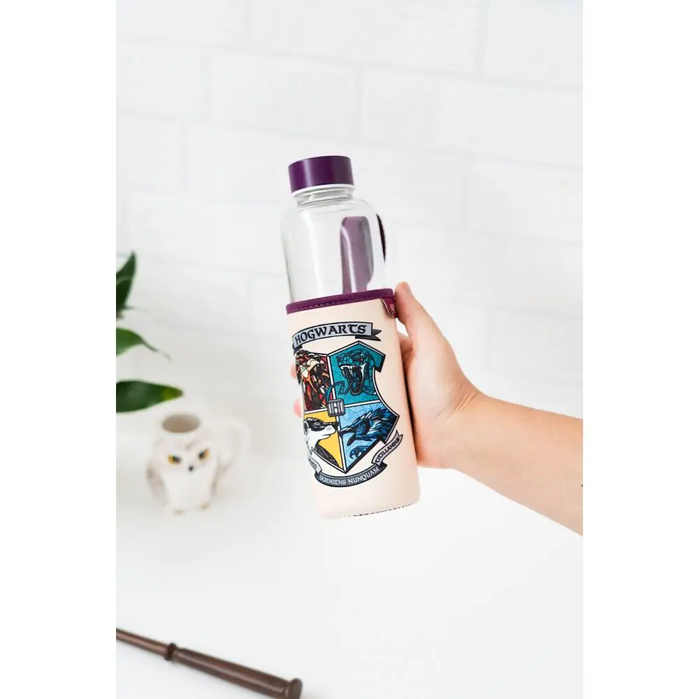 Harry Potter Hogwarts Glasflasche 500ml Produktfoto