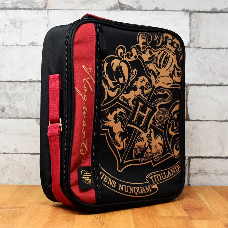 Harry Potter Deluxe Lunchtasche (Schwarz) Crest termékfotó