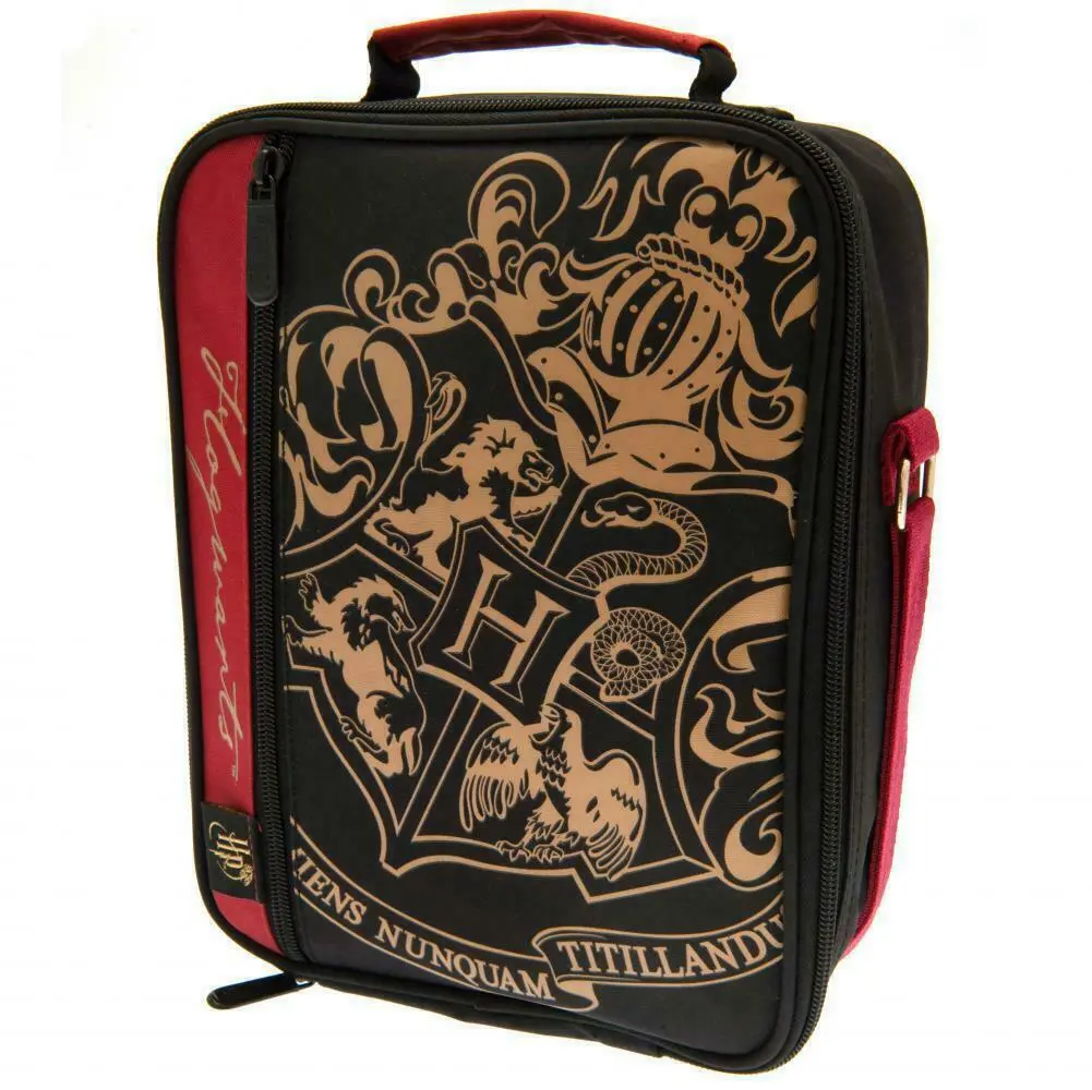 Harry Potter Deluxe Lunchtasche (Schwarz) Crest termékfotó