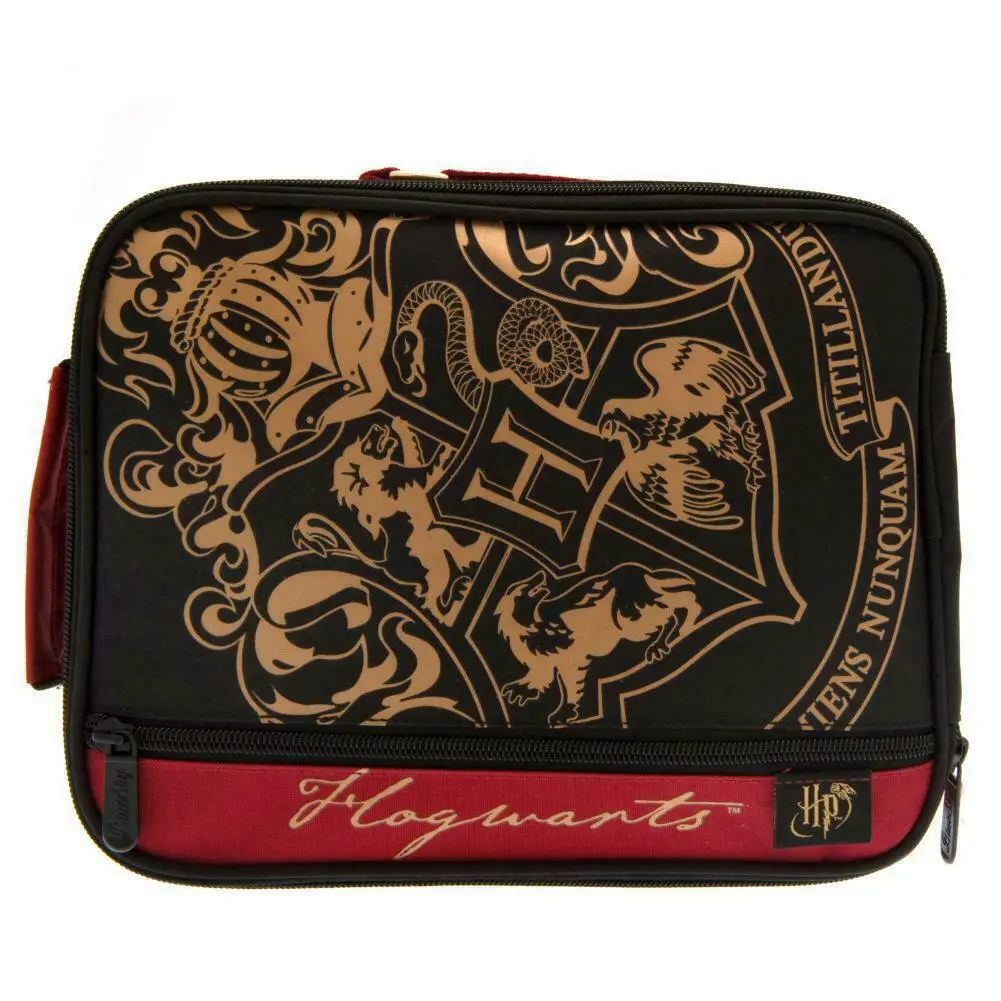 Harry Potter Deluxe Lunchtasche (Schwarz) Crest termékfotó