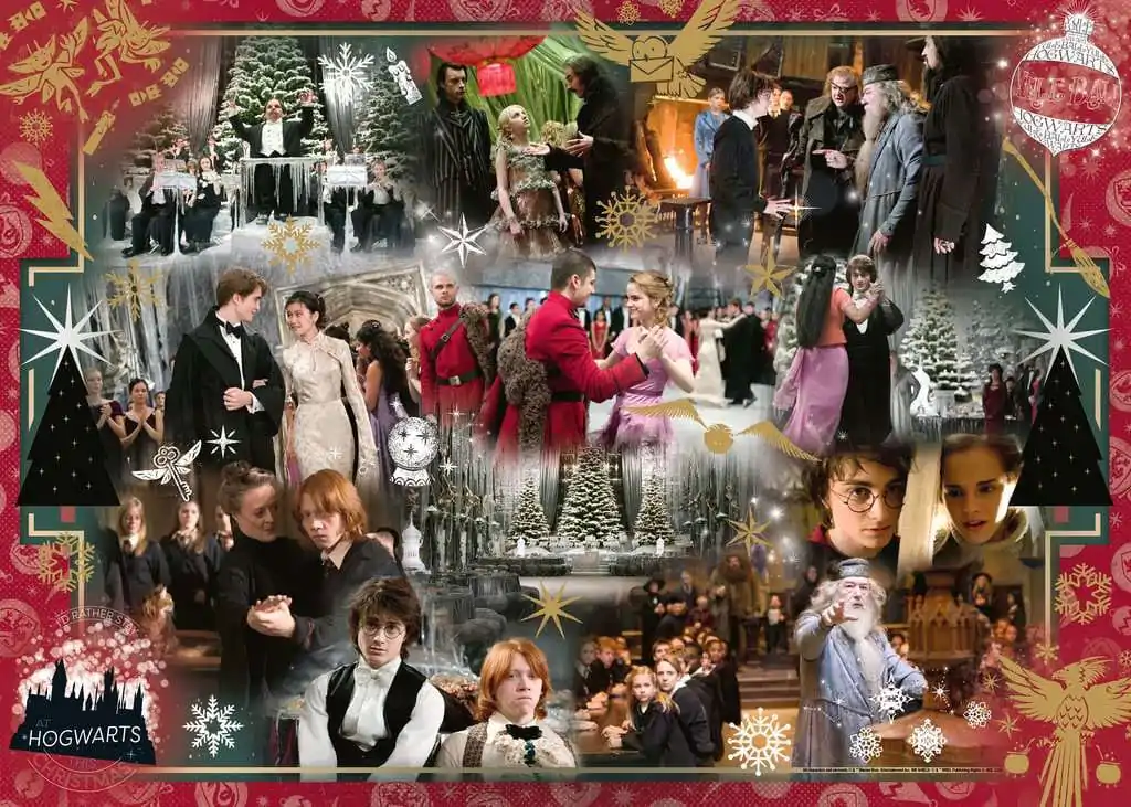 Harry Potter Puzzle Holidays at Hogwarts (1000 Teile) Produktfoto