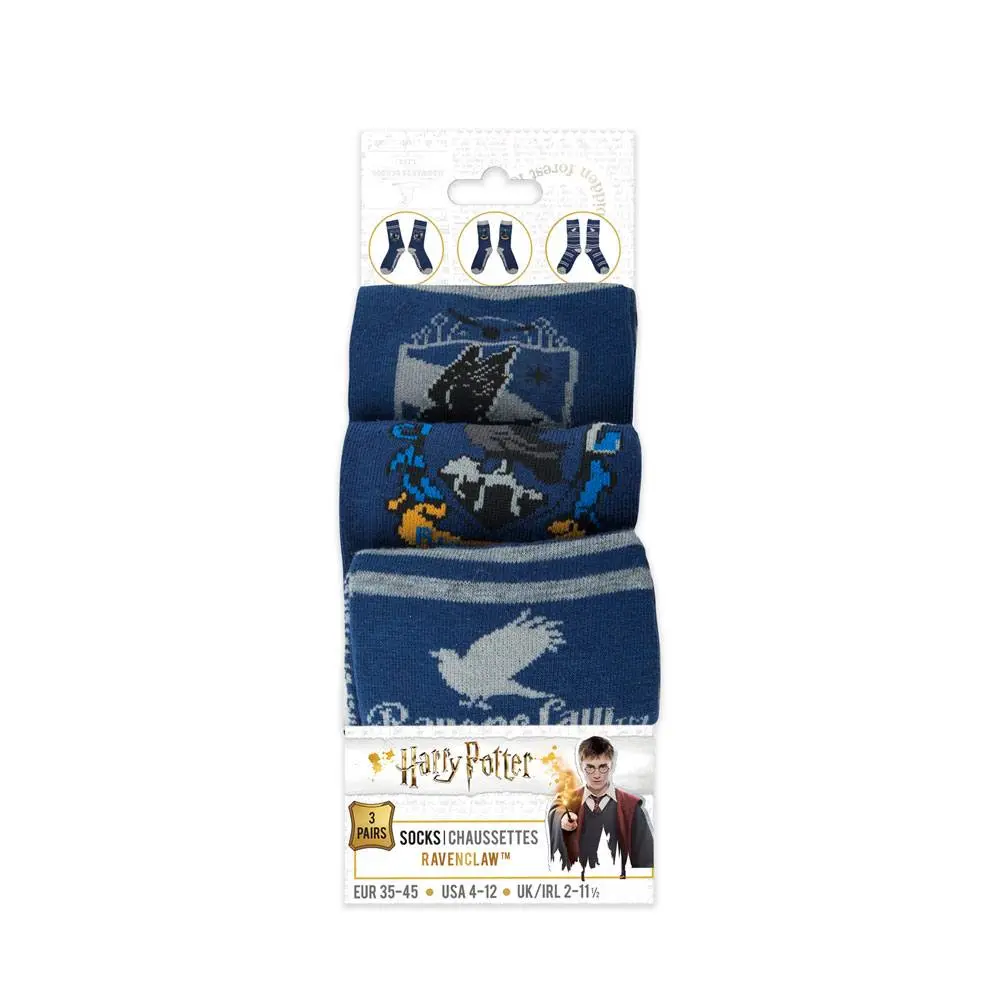 Harry Potter Socken 3er-Pack Ravenclaw termékfotó