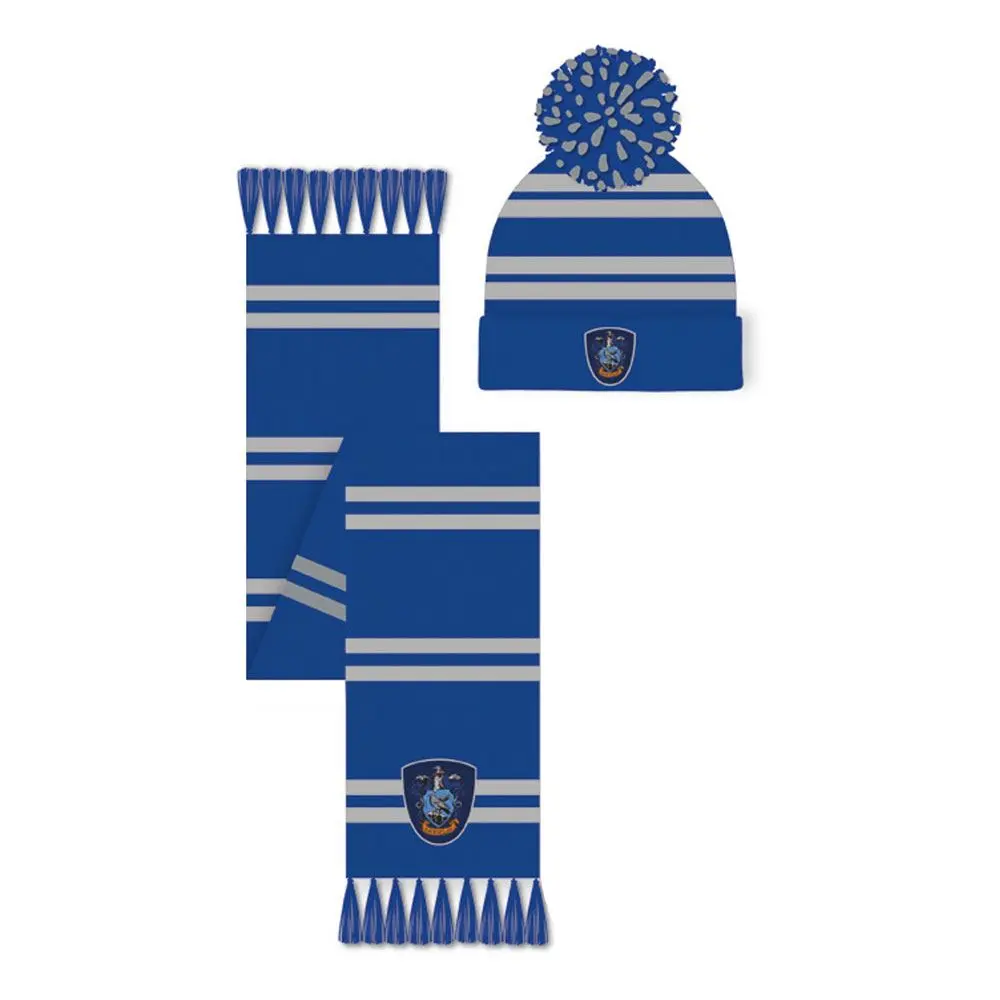 Harry Potter Beanie & Schal Set House Ravenclaw 165 cm Produktfoto