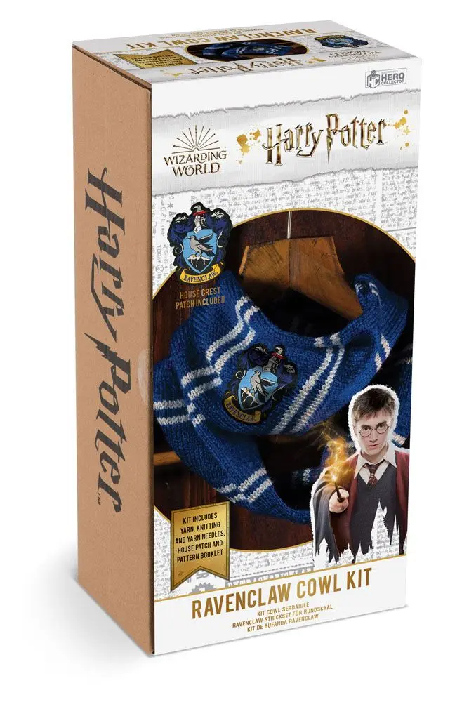 Harry Potter Strick Set Infinity Schal Ravenclaw Produktfoto