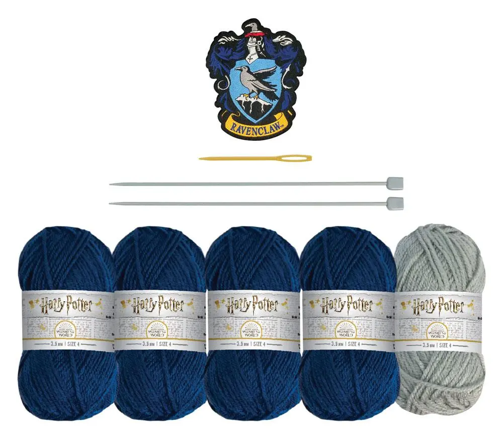 Harry Potter Strick Set Infinity Schal Ravenclaw Produktfoto