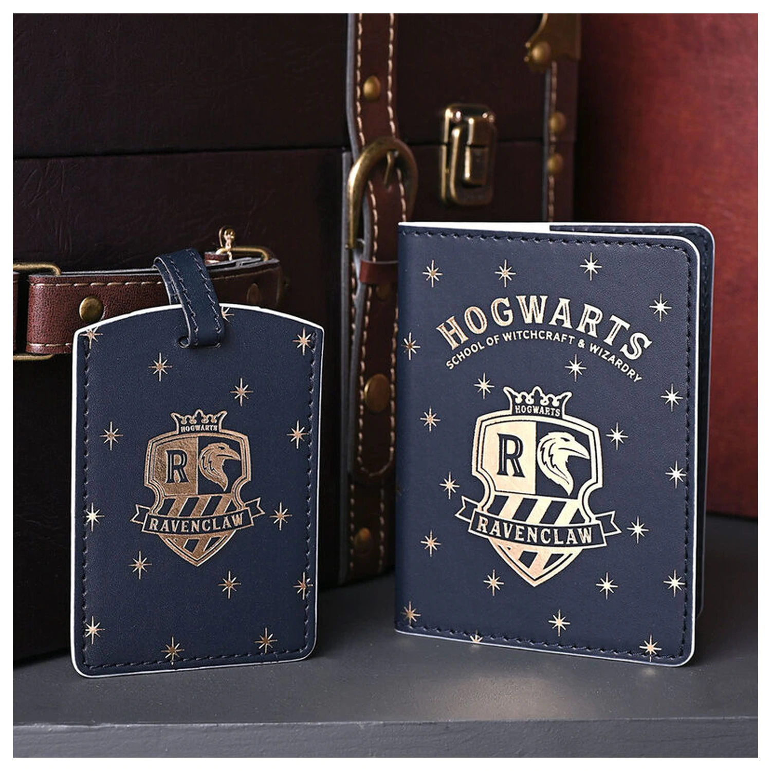 Harry Potter Ravenclaw Passporthalter & Gepäckanhänger Produktfoto