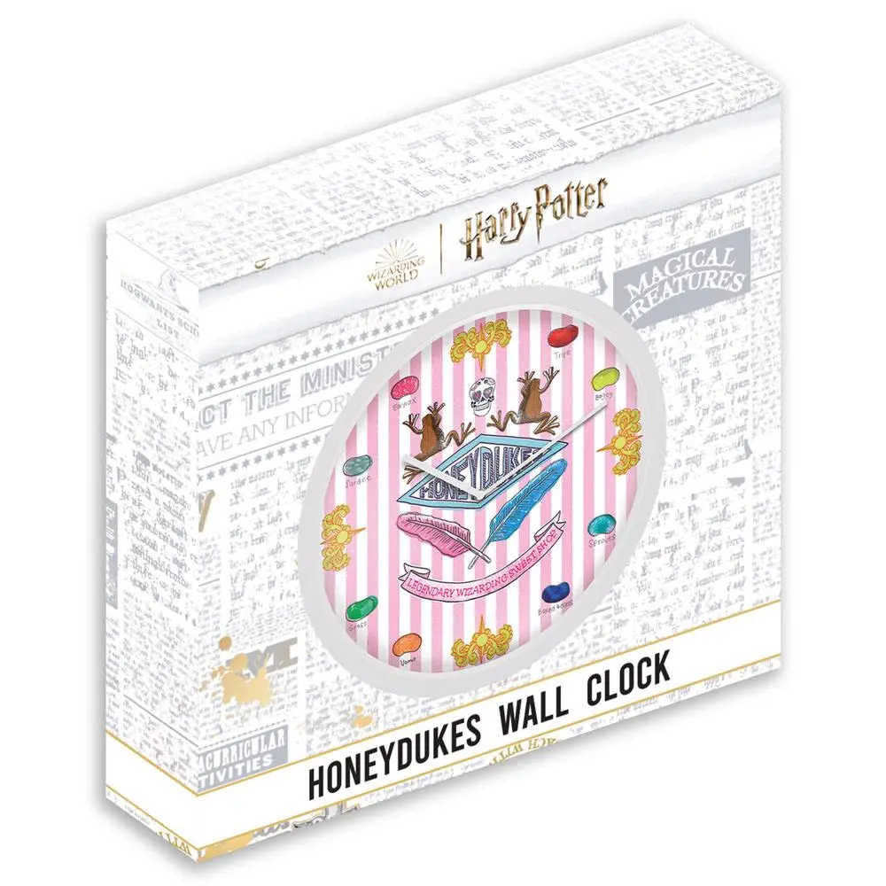 Harry Potter Wanduhr Honey Dukes Produktfoto