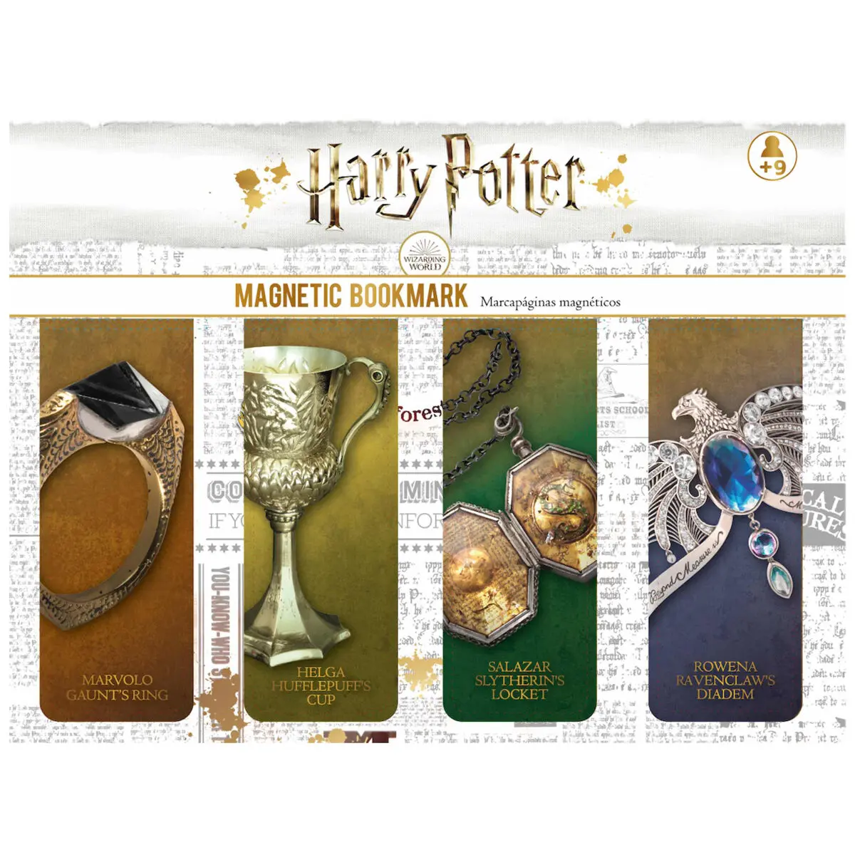 Harry Potter Magnetische Lesezeichen Set B termékfotó