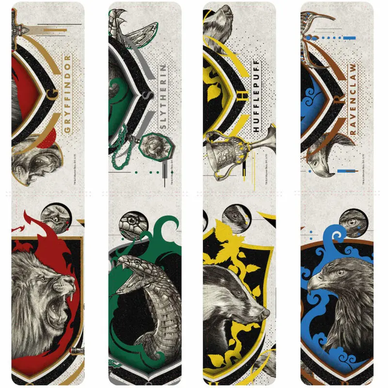 Harry Potter Magnetische Lesezeichen Set A Produktfoto