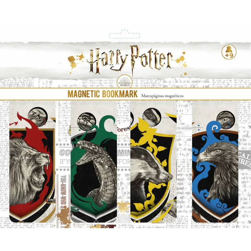Harry Potter Magnetische Lesezeichen Set A Produktfoto