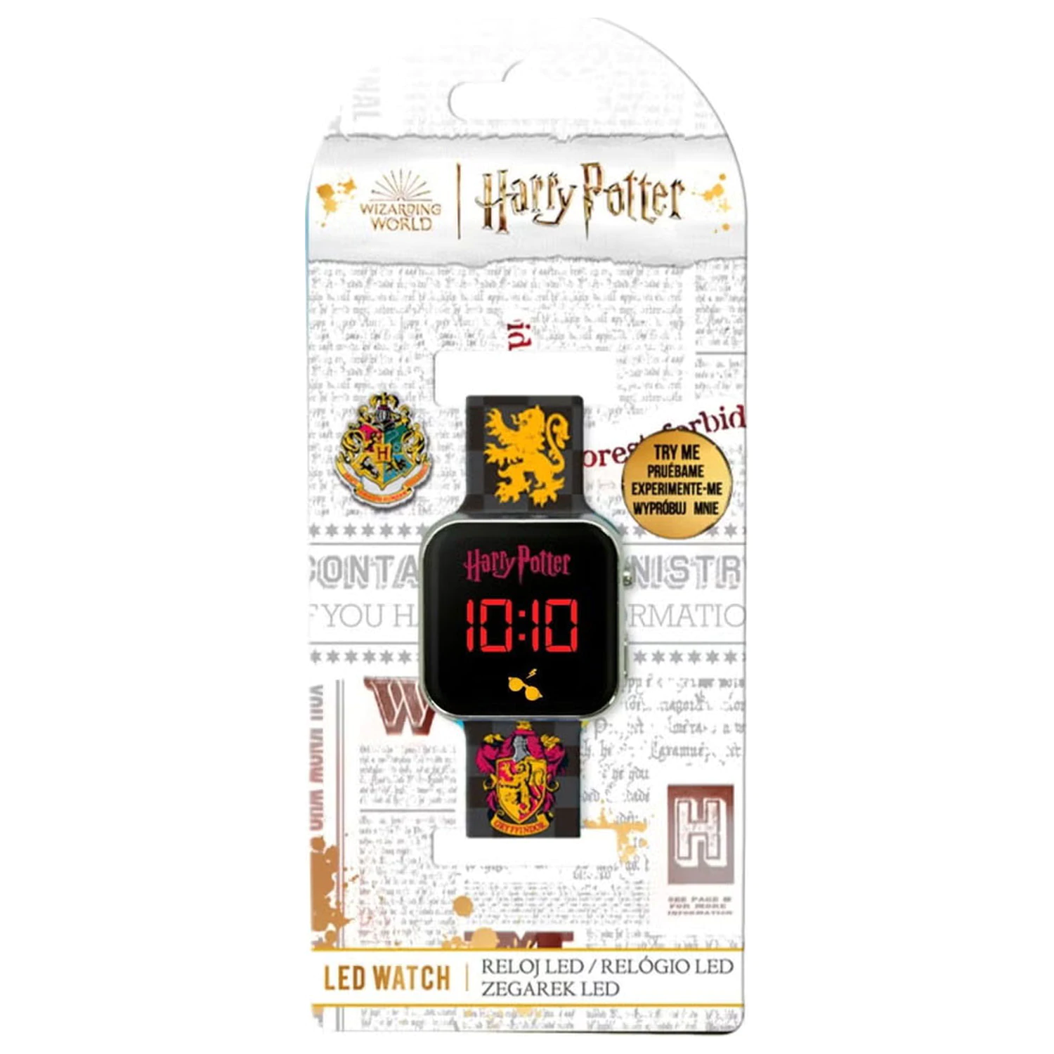 Harry Potter Houses digitale LED-Armbanduhr Produktfoto