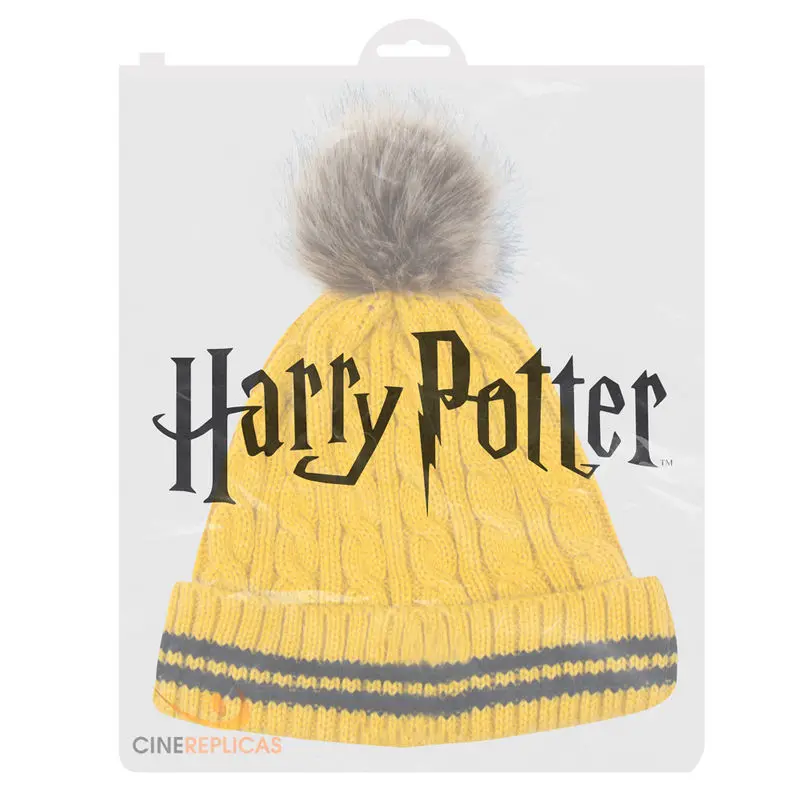 Harry Potter Pom-Pom Beanie Hufflepuff Produktfoto