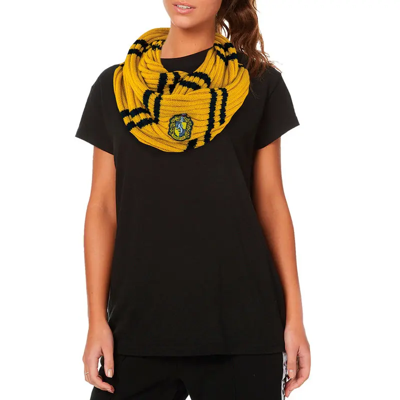 Harry Potter Schlauchschal Hufflepuff Produktfoto