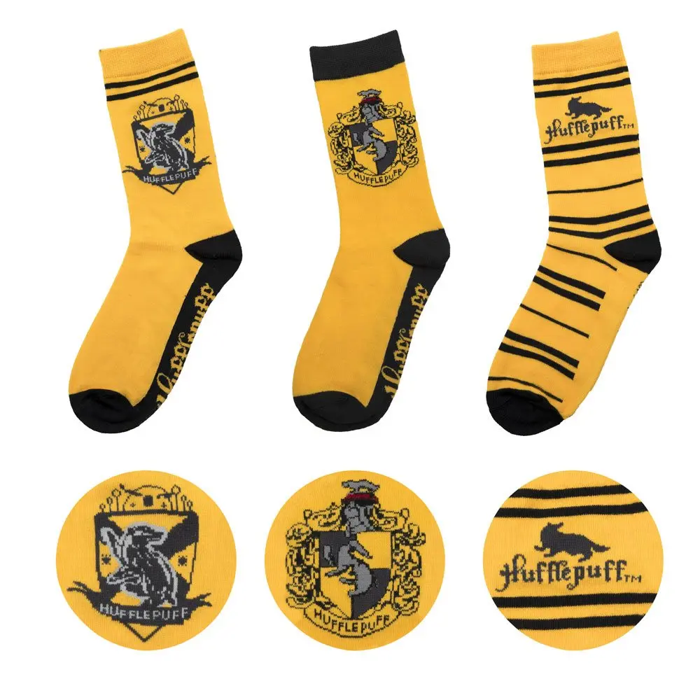 Harry Potter Socken 3er-Pack Hufflepuff termékfotó