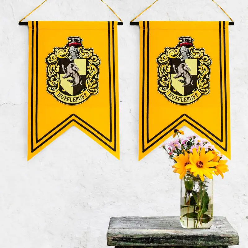 Harry Potter Wandbehang Hufflepuff 30 x 44 cm Produktfoto