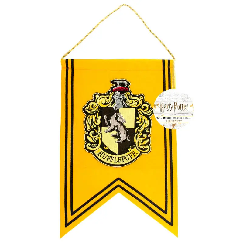 Harry Potter Wandbehang Hufflepuff 30 x 44 cm Produktfoto