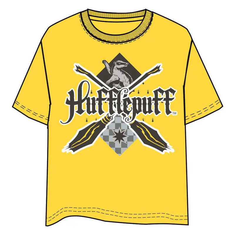 Harry Potter Hufflepuff Erwachsene T-Shirt Produktfoto