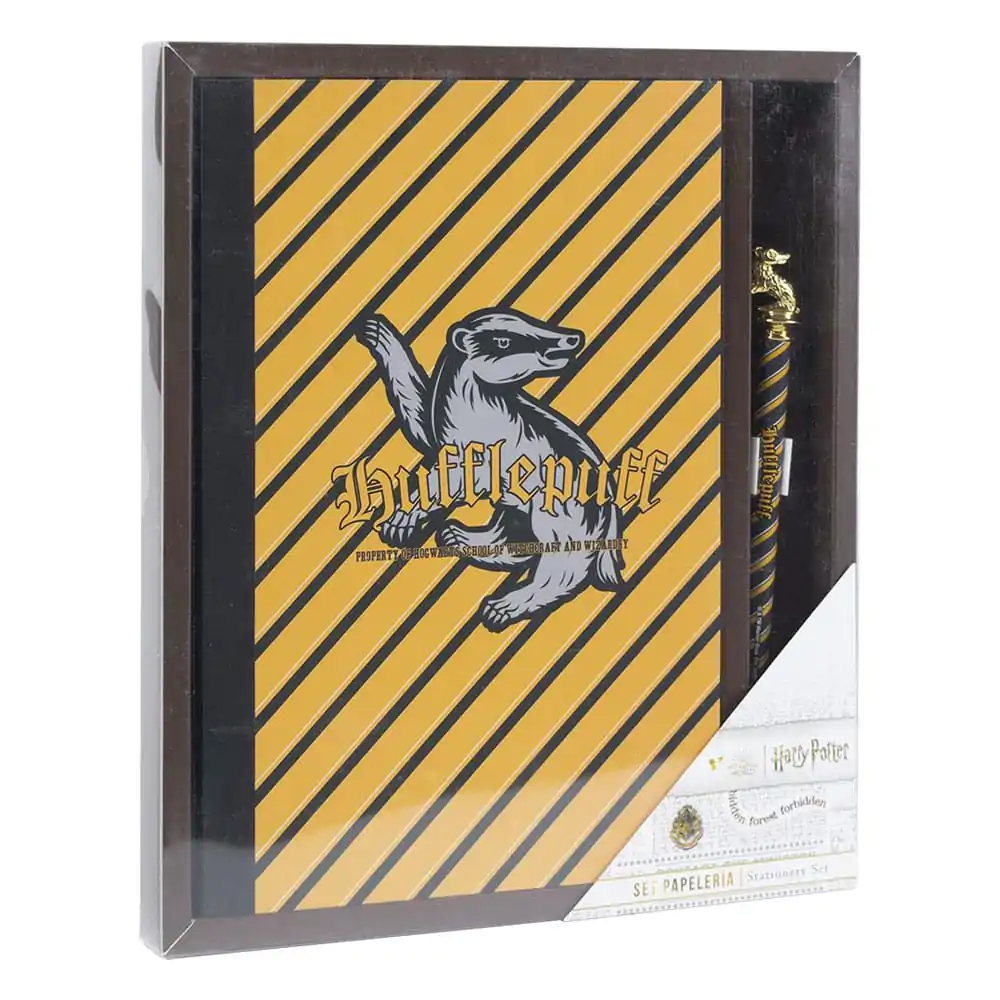 Harry Potter Stationery Set Hufflepuff Schreibwarenset Produktfoto