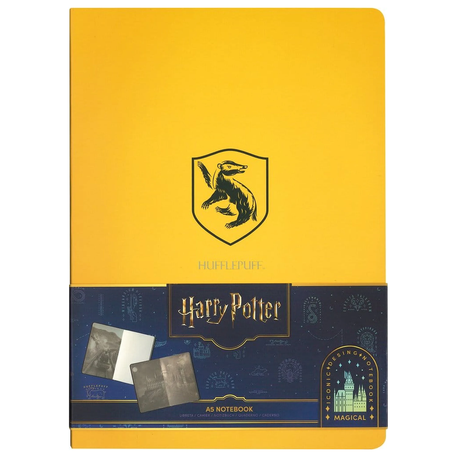 Harry Potter Softcover Notizbuch Hufflepuff 21 cm Produktfoto