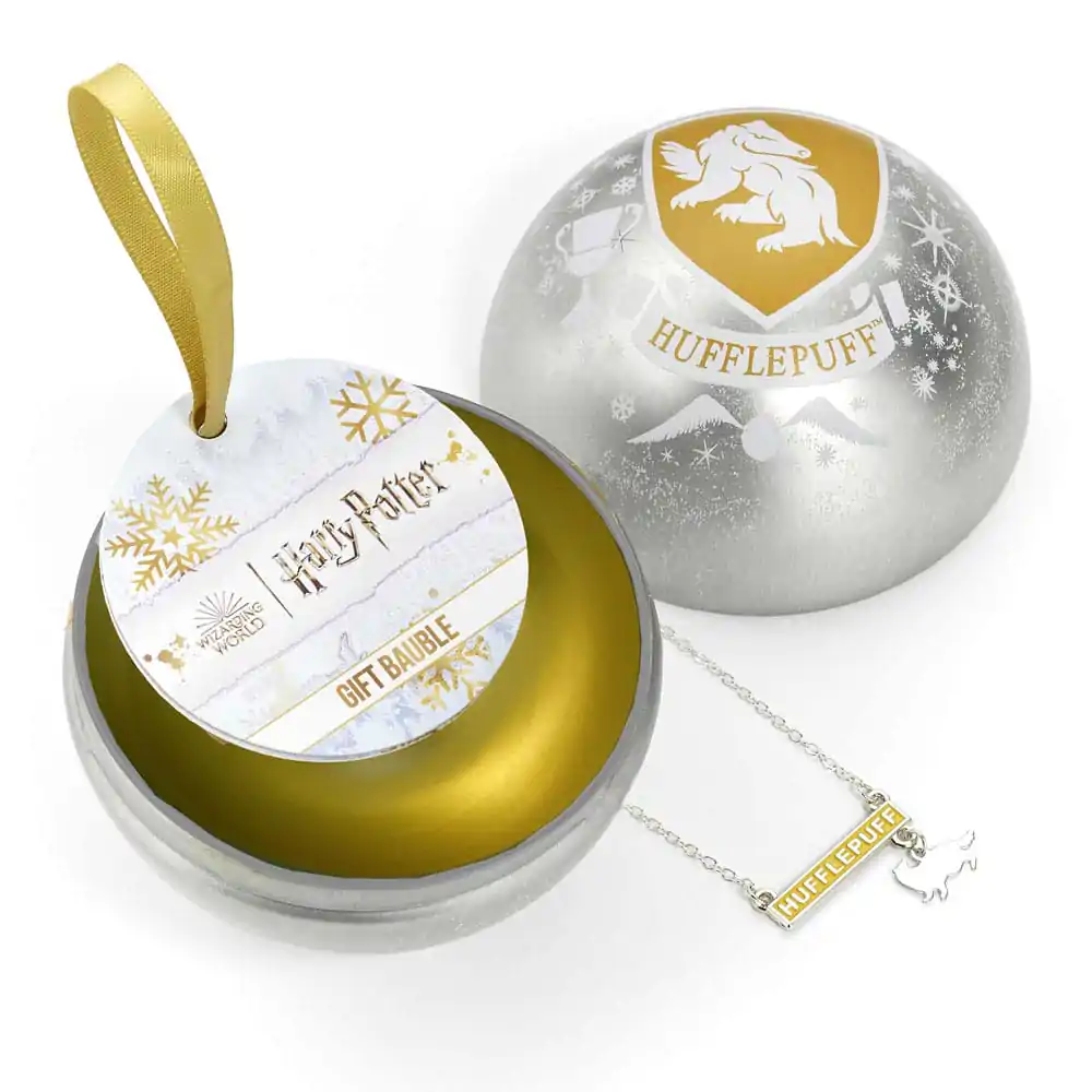 Harry Potter Christbaumschmuck mit Halskette Hufflepuff termékfotó