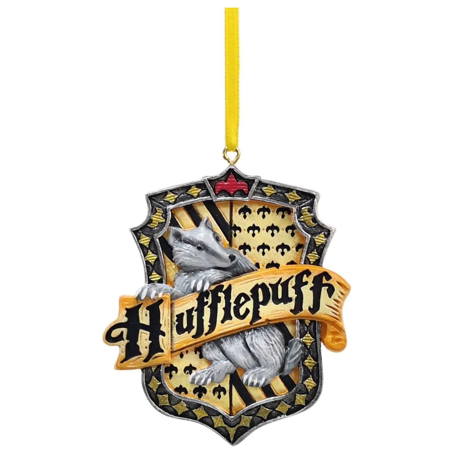 Harry Potter Hufflepuff Weihnachtsbaumschmuck 8cm Produktfoto