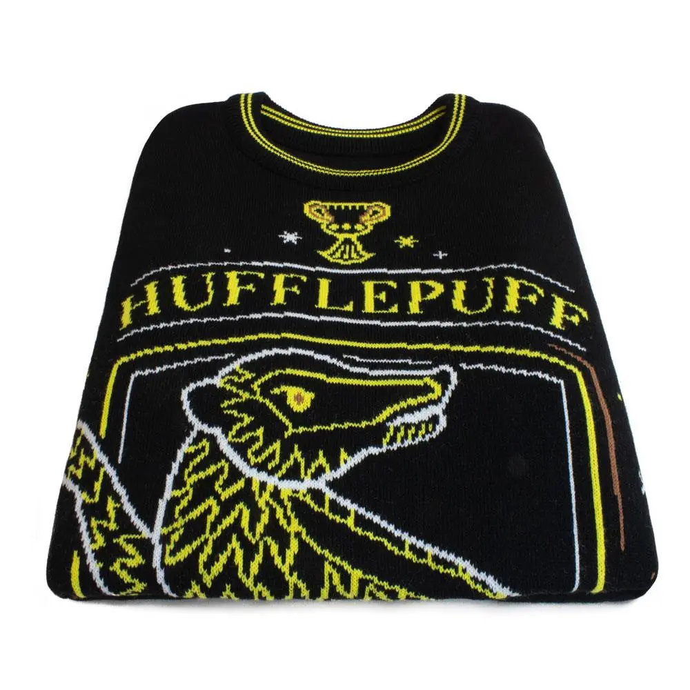 Harry Potter Hugrabug Christmas Pullover Produktfoto