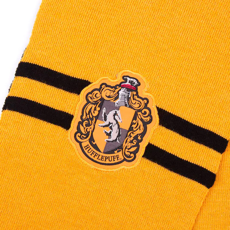 Harry Potter Hufflepuff Set aus Mütze und Schal Produktfoto