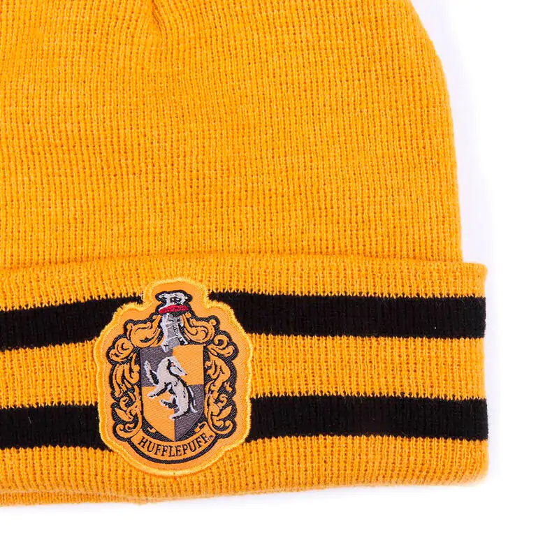 Harry Potter Hufflepuff Set aus Mütze und Schal Produktfoto