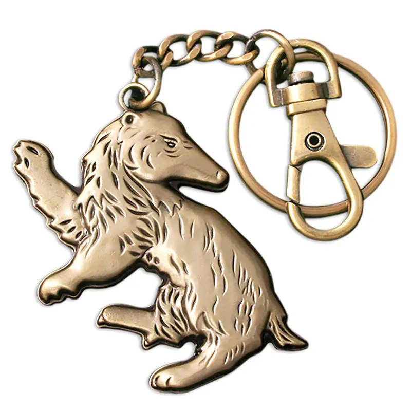 Harry Potter Metall Schlüsselanhänger Hufflepuff 7 cm Produktfoto