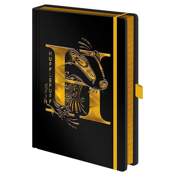 Harry Potter Premium Notizbuch A5 Hufflepuff Foil termékfotó