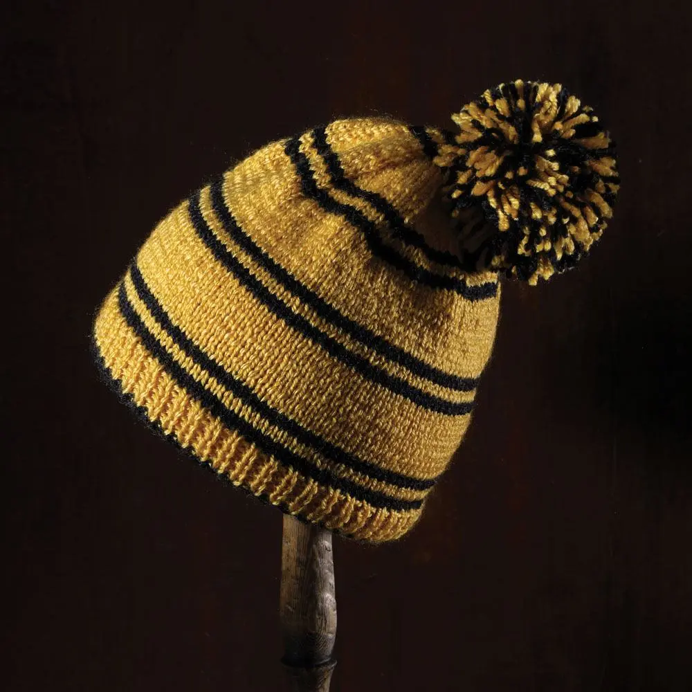 Harry Potter Strick-Set Beanie Hufflepuff Produktfoto