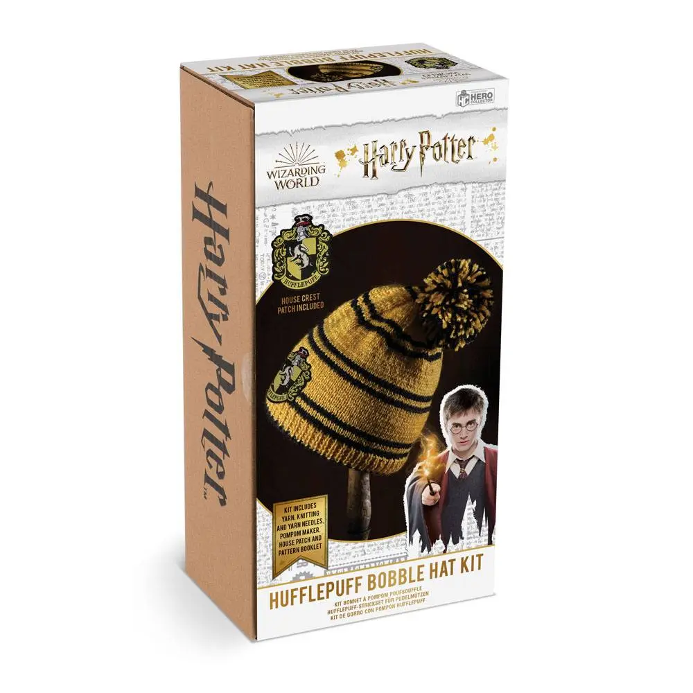 Harry Potter Strick-Set Beanie Hufflepuff Produktfoto