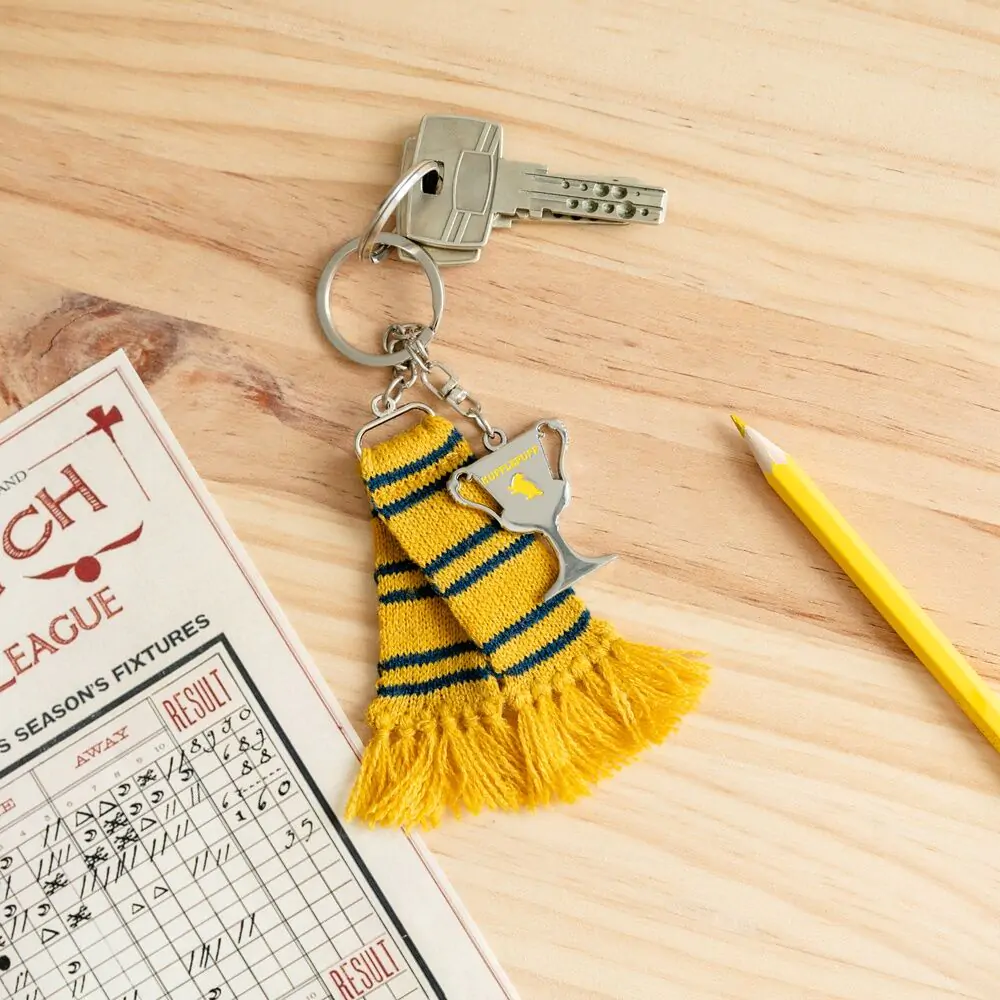 Harry Potter Hufflepuff scarf Schlüsselanhänger Produktfoto