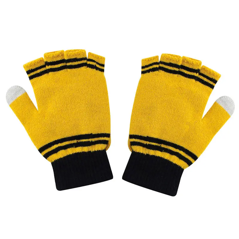 Harry Potter Handschuhe (Fingerlos) Hufflepuff Produktfoto