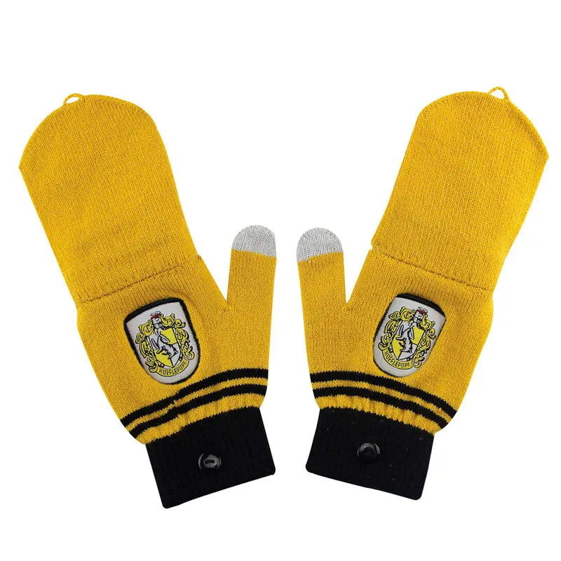 Harry Potter Handschuhe (Fingerlos) Hufflepuff Produktfoto