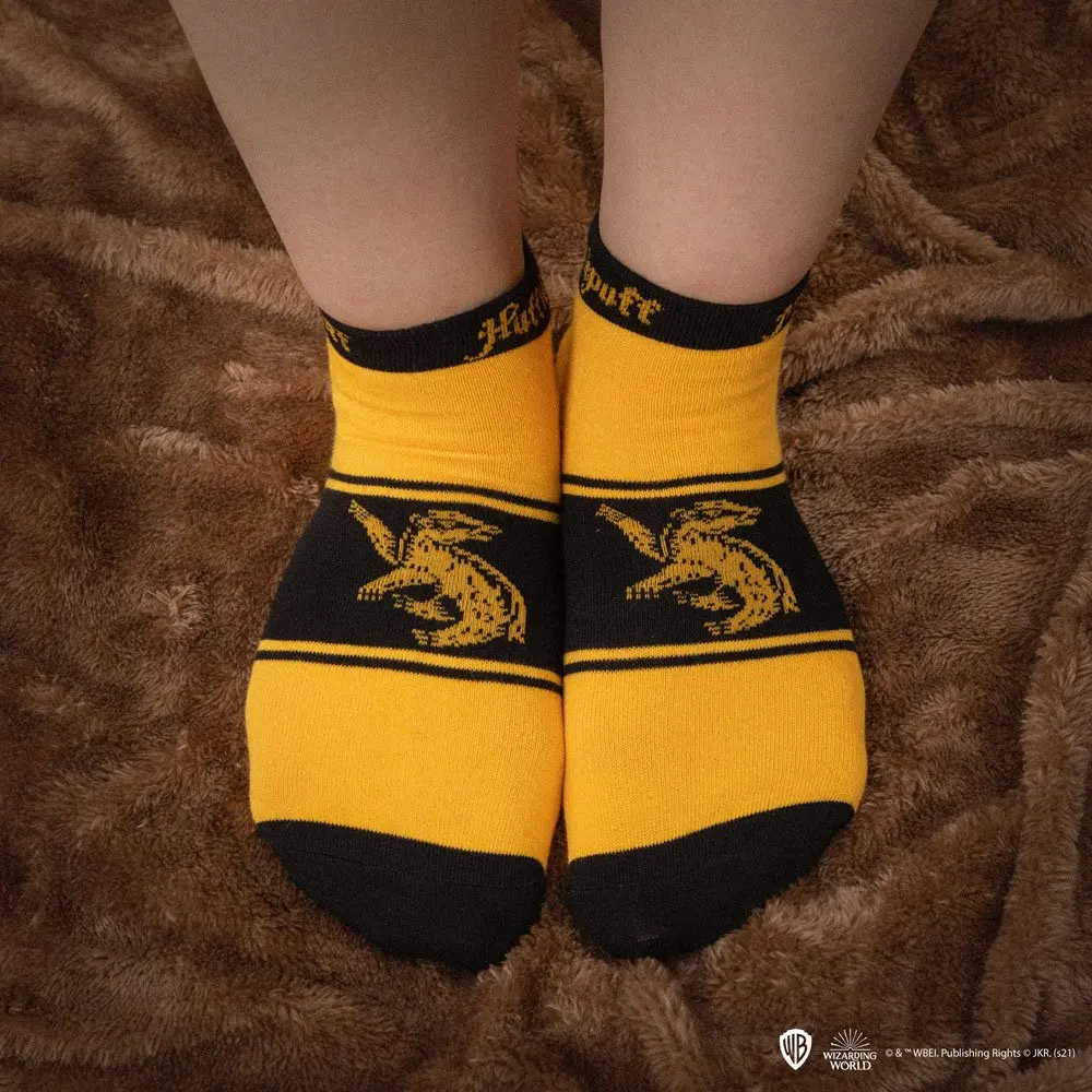 Harry Potter Knöchelsocken 3er-Pack Hufflepuff termékfotó