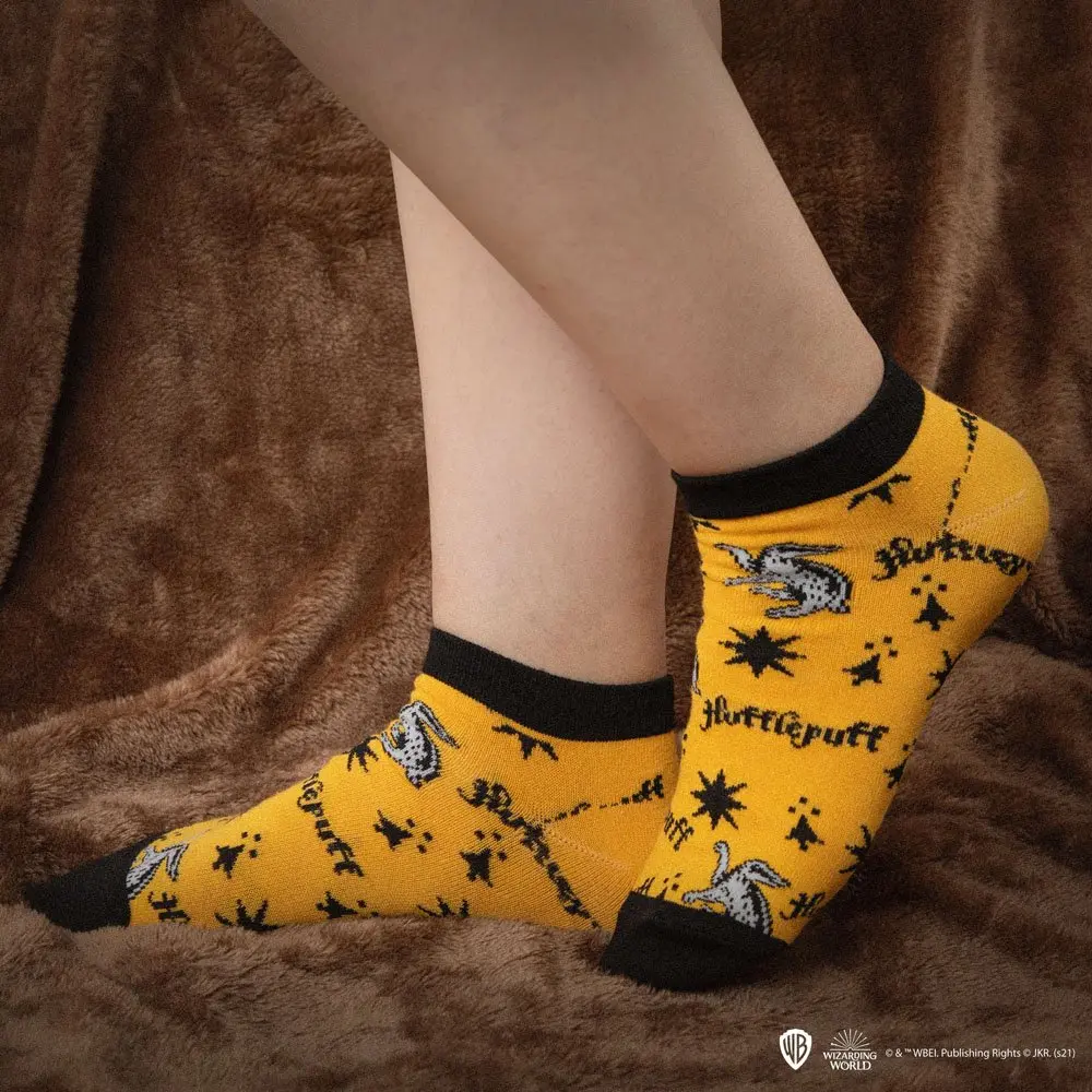 Harry Potter Knöchelsocken 3er-Pack Hufflepuff termékfotó