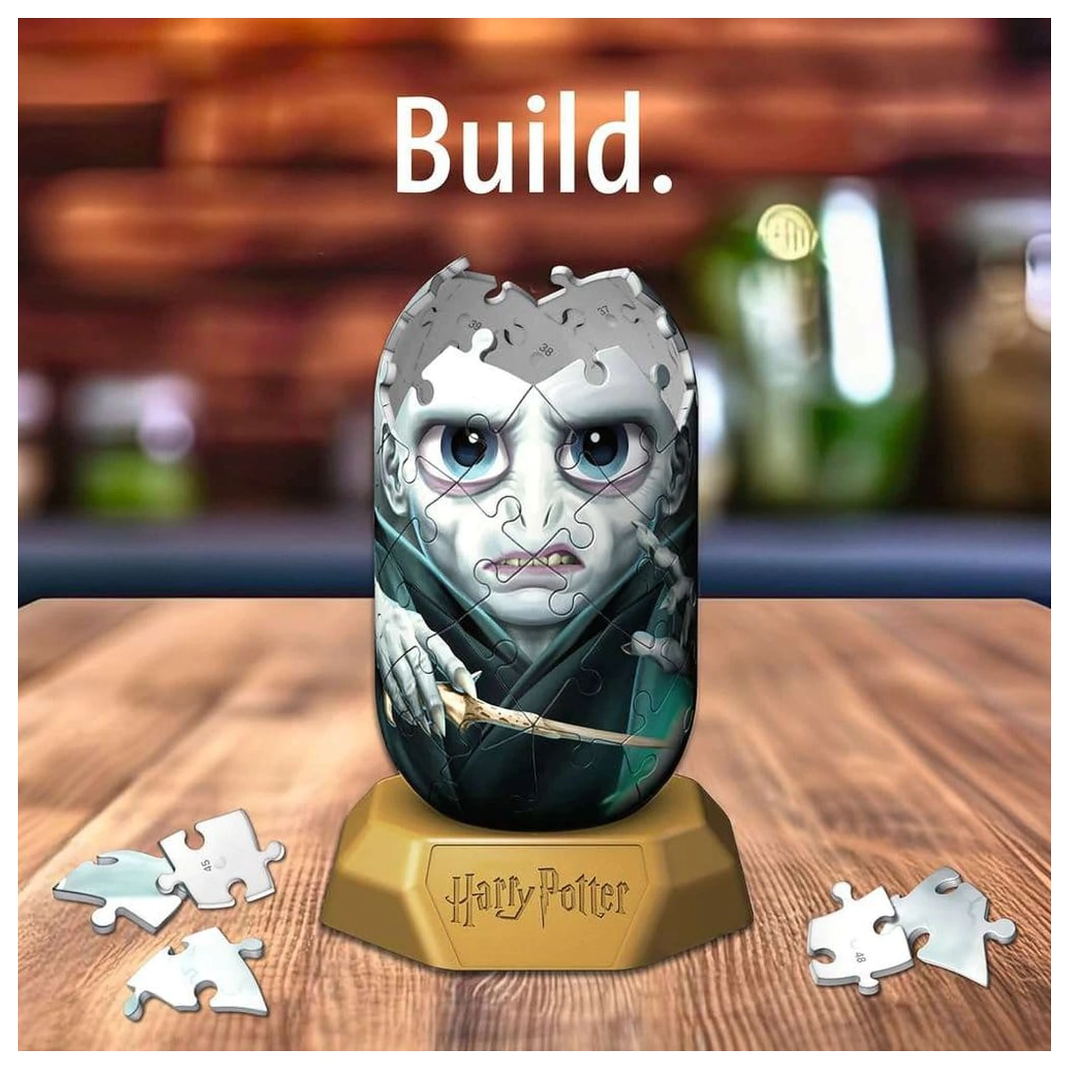 Harry Potter Hylkies 3D Puzzle #40 Voldemort 12 cm Produktfoto