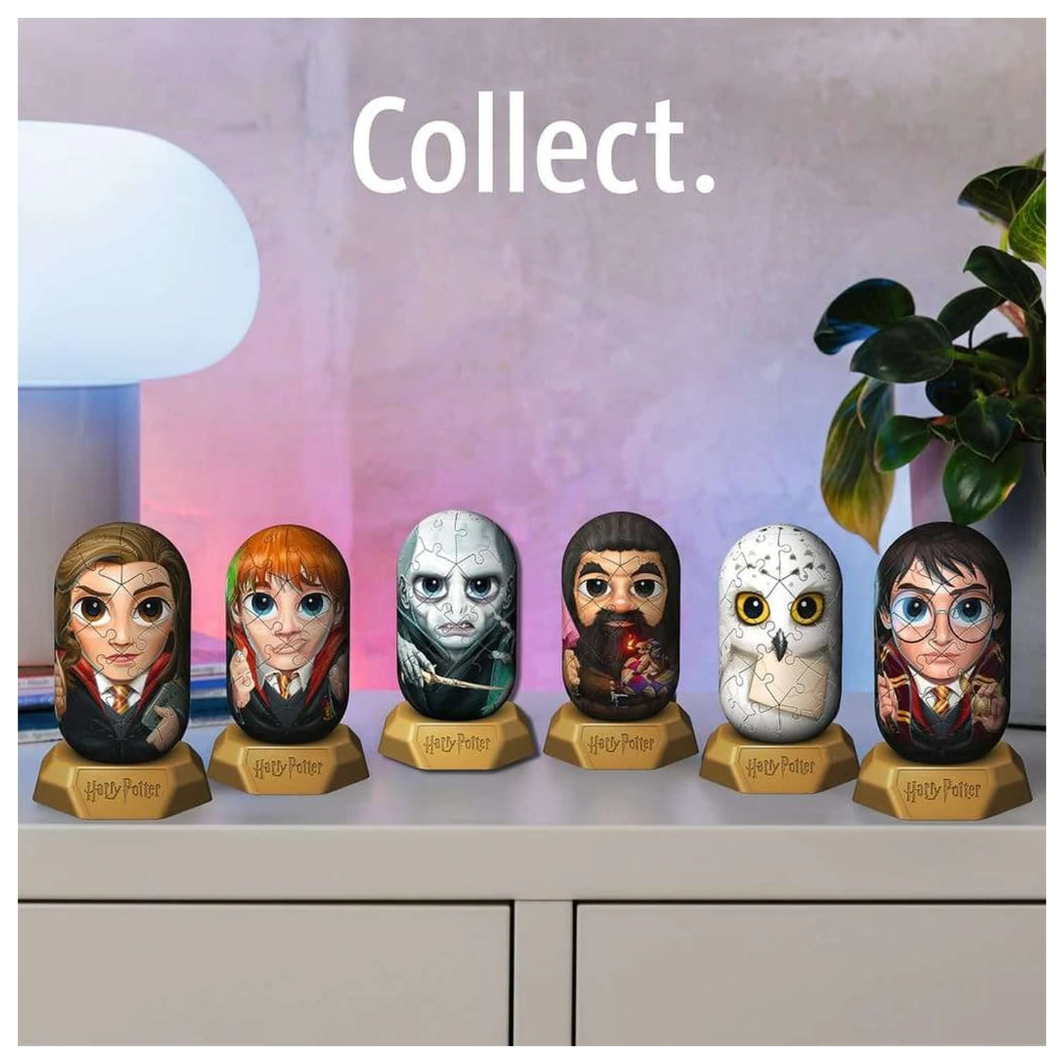 Harry Potter Hylkies 3D Puzzle #40 Voldemort 12 cm Produktfoto