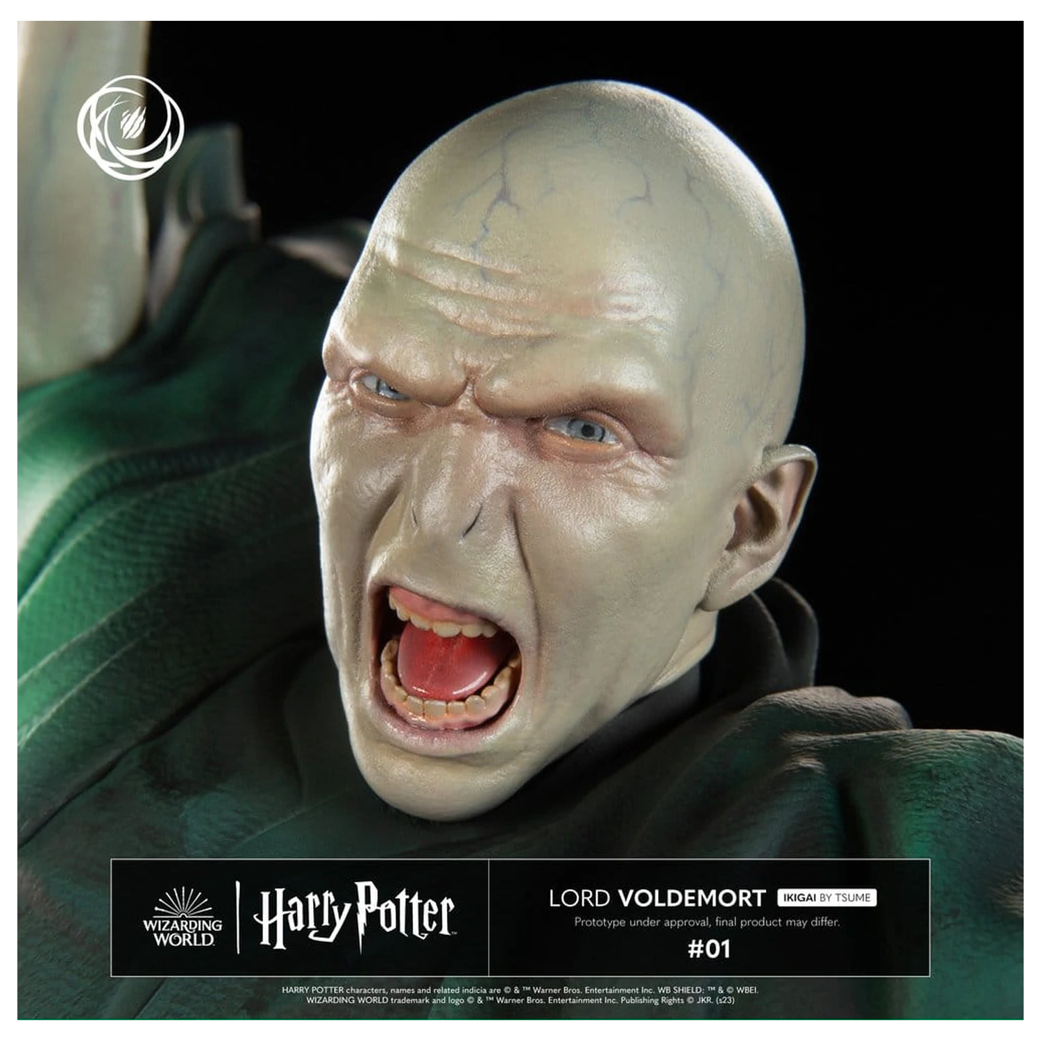 Harry Potter IKIGAI Figur 1/6 Lord Voldemort 32 cm Produktfoto