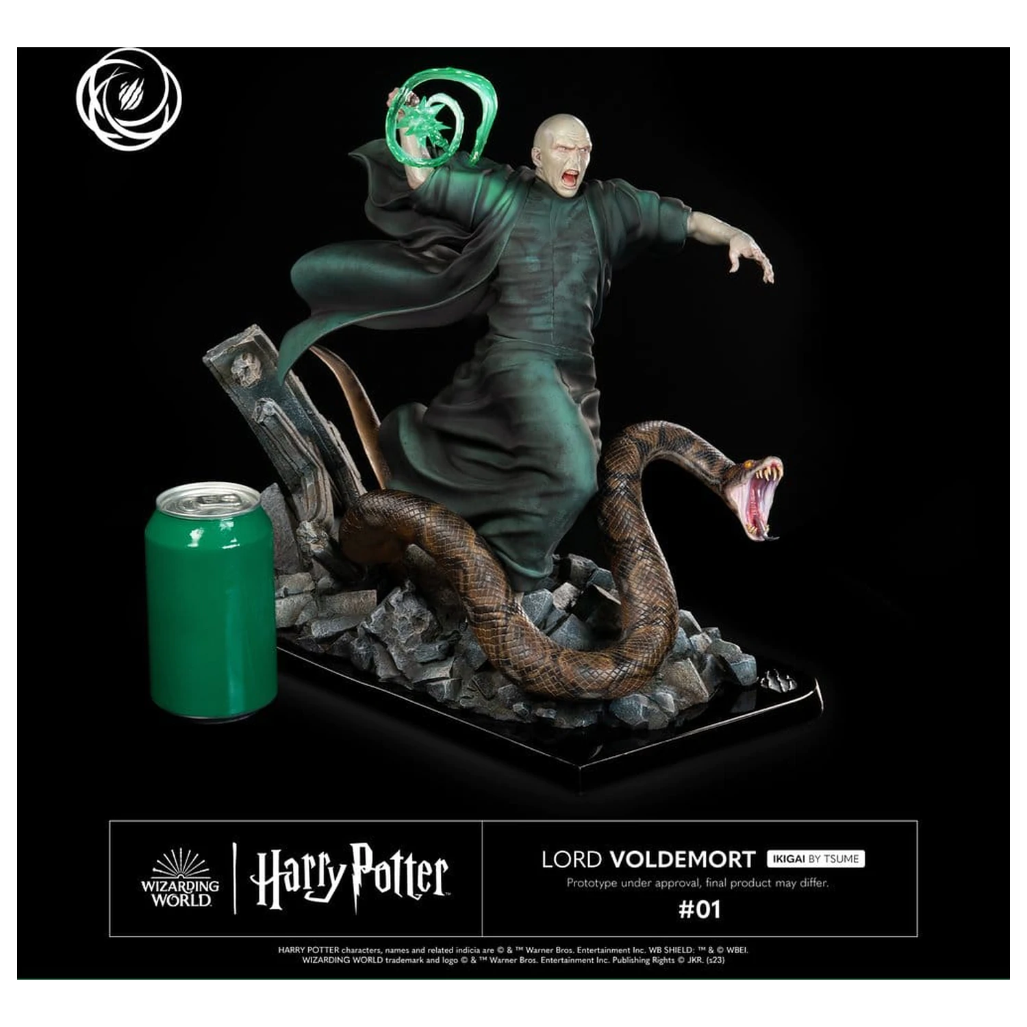 Harry Potter IKIGAI Figur 1/6 Lord Voldemort 32 cm Produktfoto