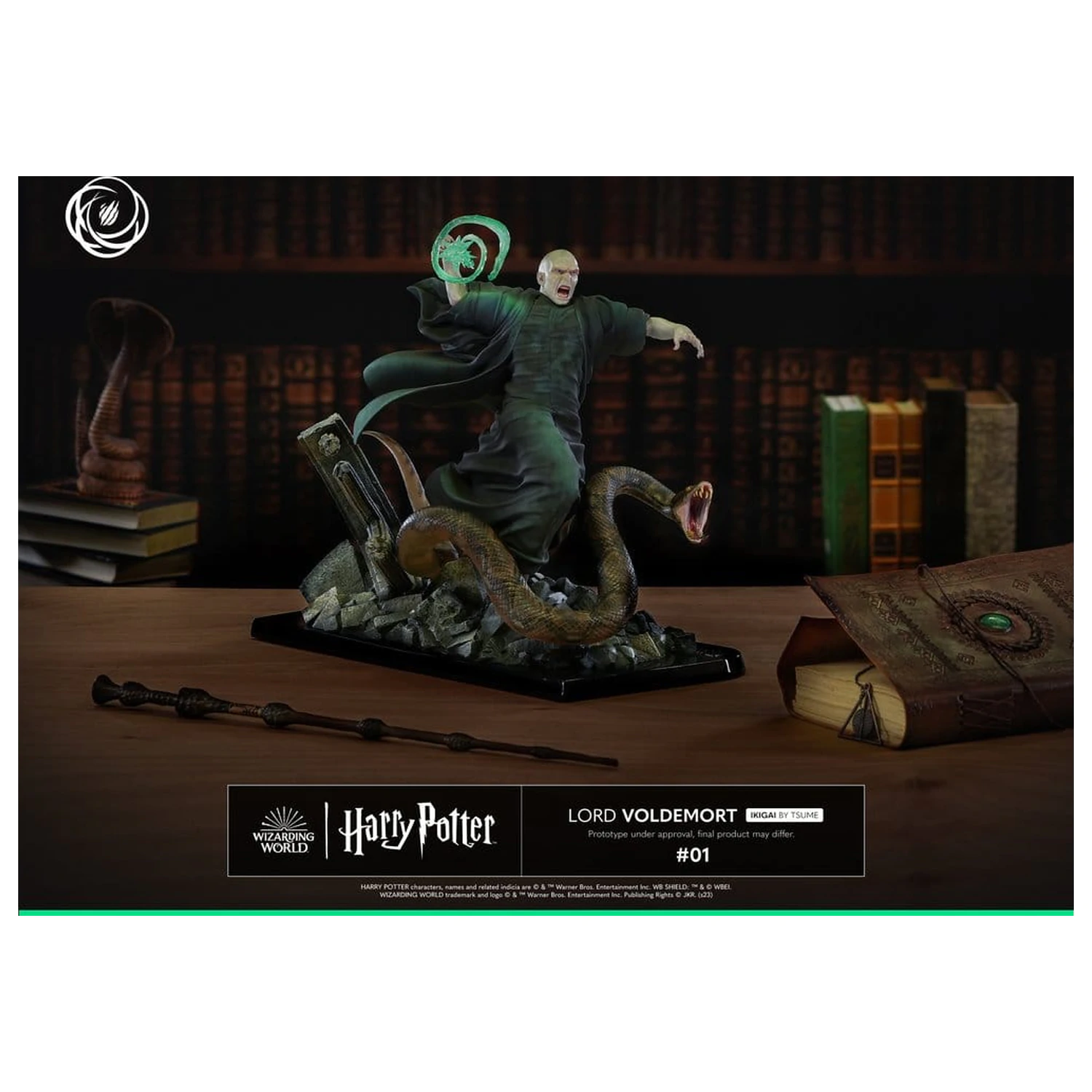 Harry Potter IKIGAI Figur 1/6 Lord Voldemort 32 cm Produktfoto