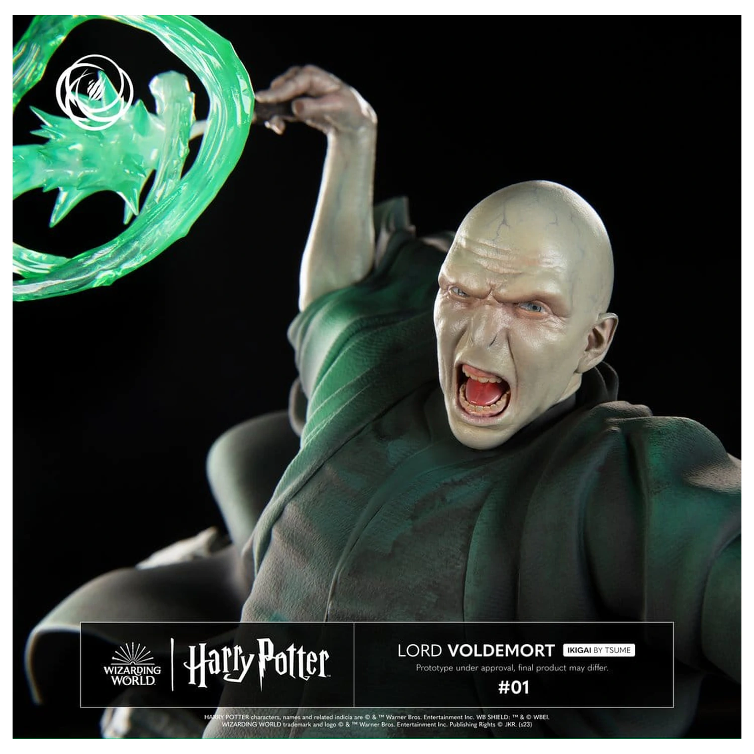 Harry Potter IKIGAI Figur 1/6 Lord Voldemort 32 cm Produktfoto