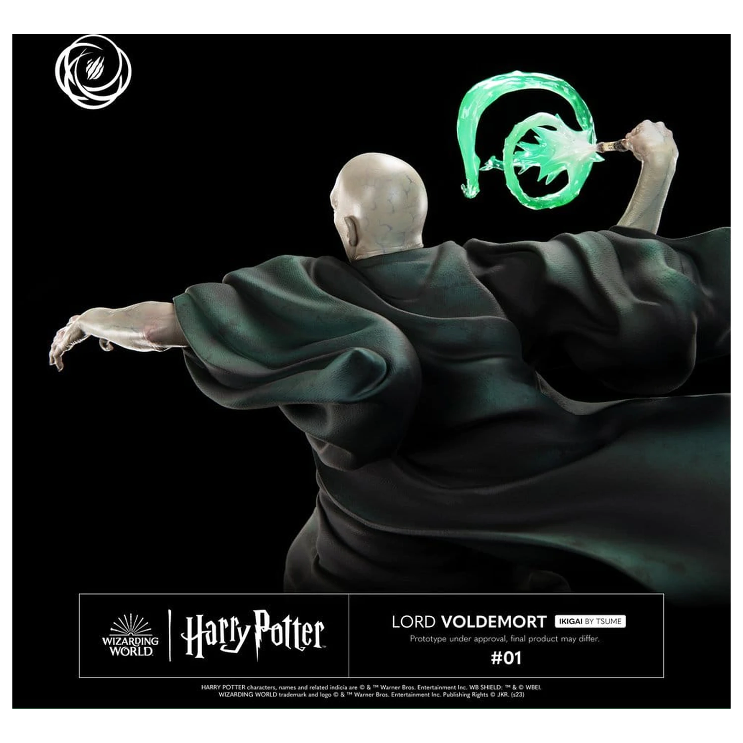 Harry Potter IKIGAI Figur 1/6 Lord Voldemort 32 cm Produktfoto